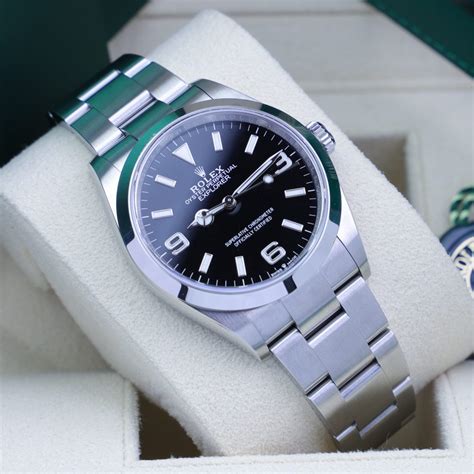 fs rolex explorer bezel sapphire|FS ROLEX EXPLORER I Automatic Black Dial Steel 36mm Ref..